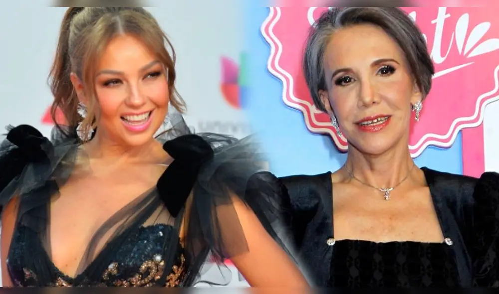 Thalía enoja a Florinda Meza por acercamiento con la Chilindrina [VIDEO]