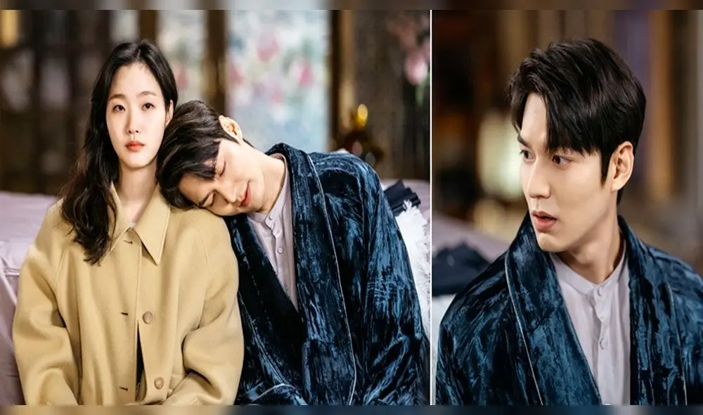 Desliza para ver más fotos de Lee Min Ho y Kim Go Eun en The king: Eternal monarch.