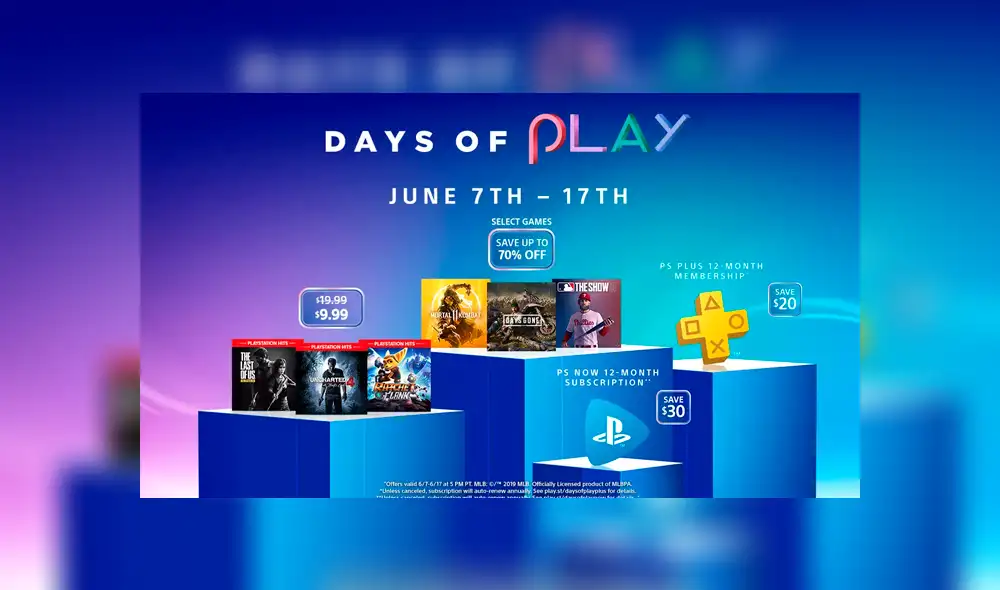 Days of Play: Sony anuncia descuentos de PS4 tras su ausencia en el E3 2019 Days of Play: Sony anuncia descuentos de PS4 tras su ausencia en el E3 2019