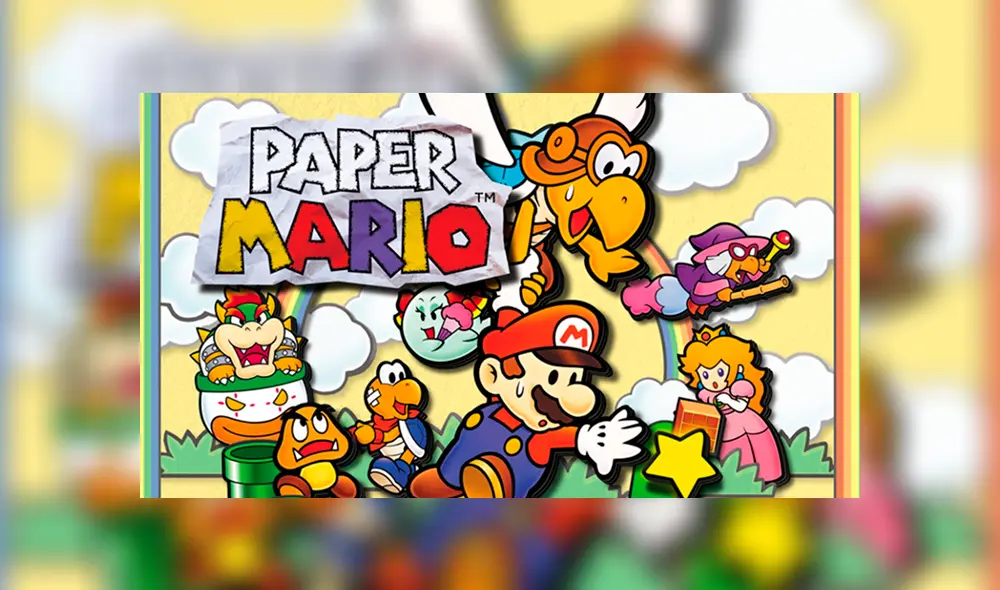 Un nuevo videojuego de Paper Mario llegaría a Nintendo Switch.