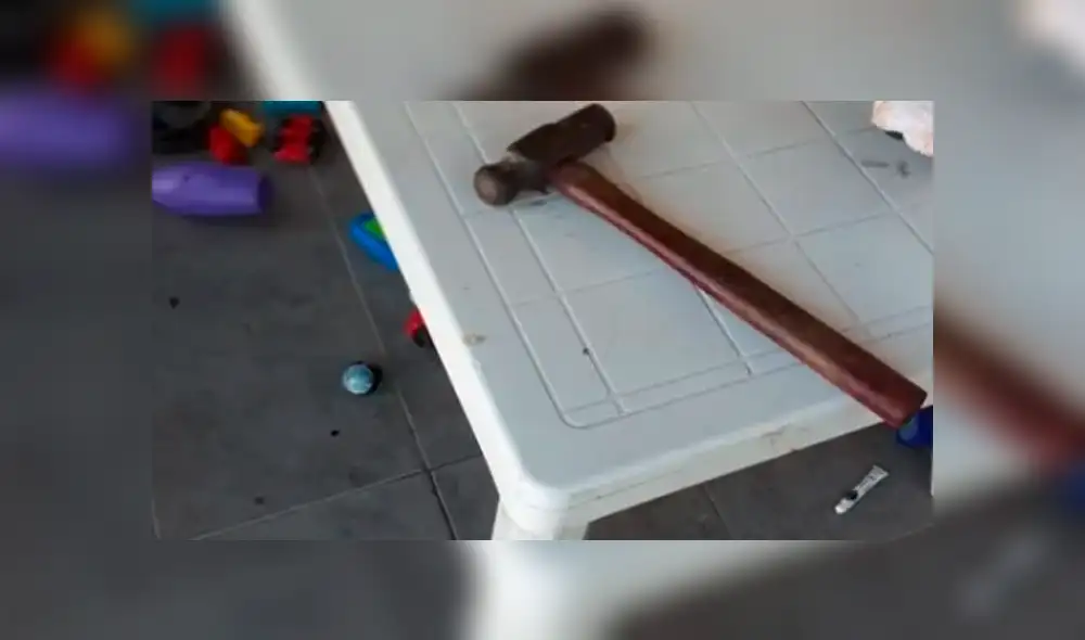 Padre golpea con un martillo y mata a su hija drogadicta Padre golpea con un martillo y mata a su hija drogadicta