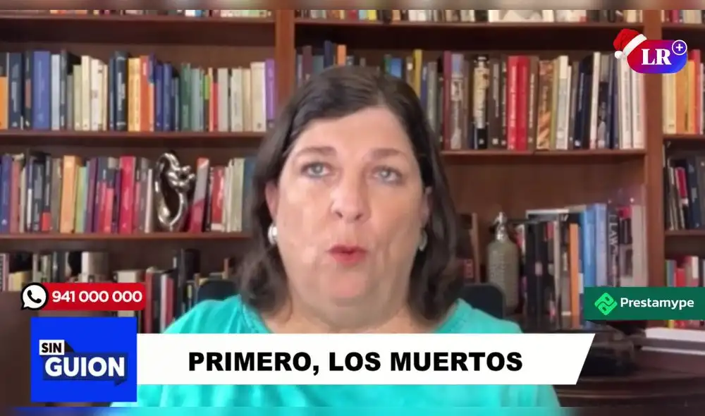 Rosa María Palacios en Sin Guion. Foto: LR+