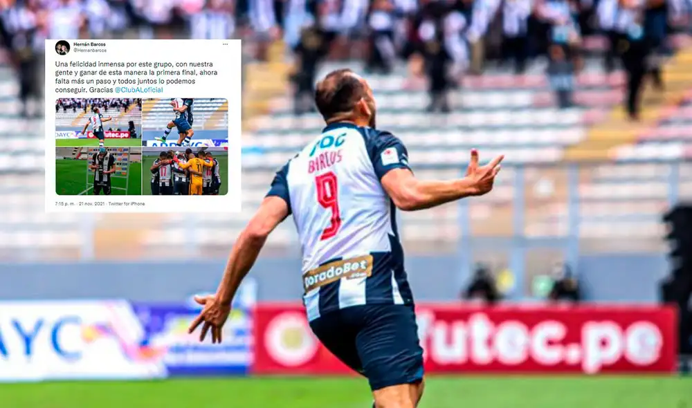 Hernán Barcos lleva 10 goles con Alianza Lima en los que va del año. Foto: Club Alianza Lima Hernán Barcos lleva 10 goles con Alianza Lima en los que va del año. Foto: Club Alianza Lima