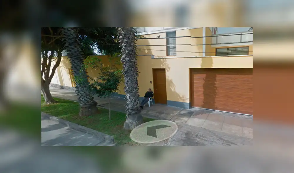 Google Maps: cámaras captan la ubicación exacta de Alan García tras su salida de la embajada de Uruguay [FOTOS]