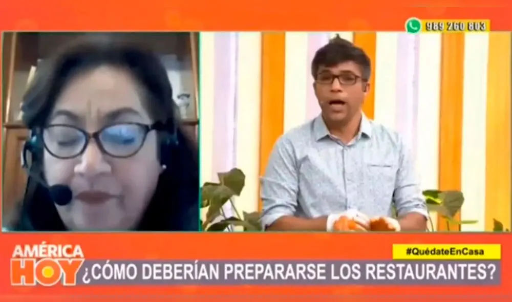 Renzo Schuller pasó curioso momento cuando le dicen que cerrarán su restaurante por no cumplir protocolos. Foto: Captura
