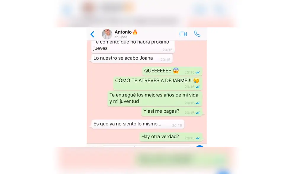 WhatsApp: joven termina con amante por su esposa, pero ella hace esto al descubrir su engaño [FOTOS]