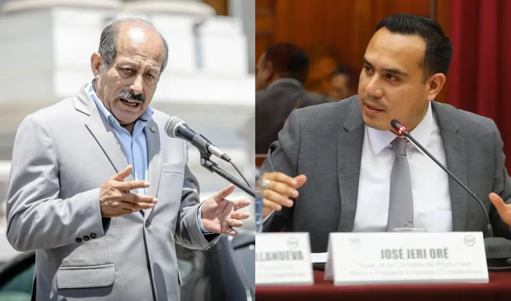 Firmantes. Héctor Valer suscribió la iniciativa de José Jerí. Foto: composición LR/John Reyes/Congreso Firmantes. Héctor Valer suscribió la iniciativa de José Jerí. Foto: composición LR/John Reyes/Congreso