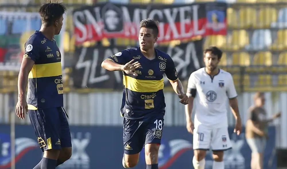 Colo Colo y Everton se enfrentan por el Campeonato Nacional de Chile. Foto: CDF