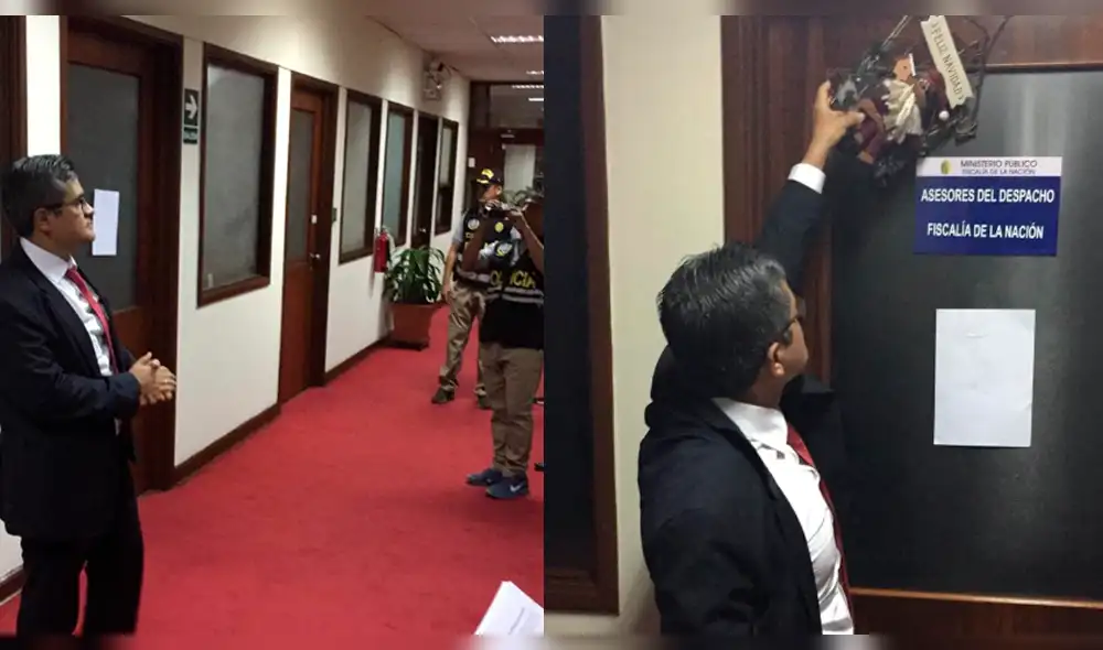 Allanan dos oficinas de asesor del fiscal de la Nación