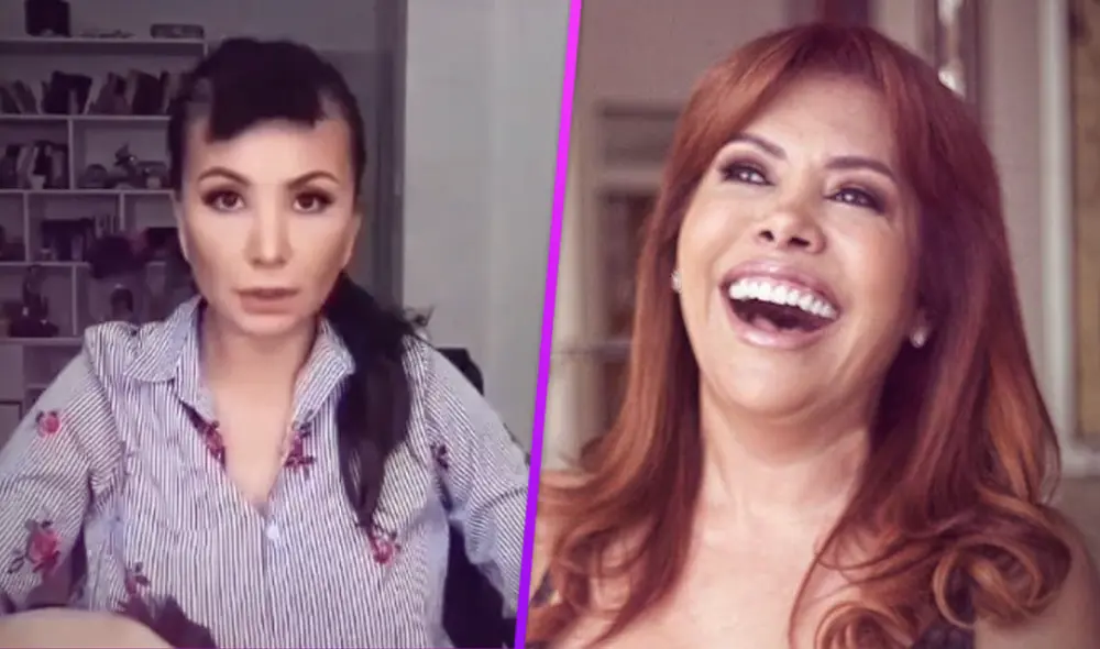 Magaly Medina arremete contra Janet Barboza Magaly Medina arremete contra Janet Barboza