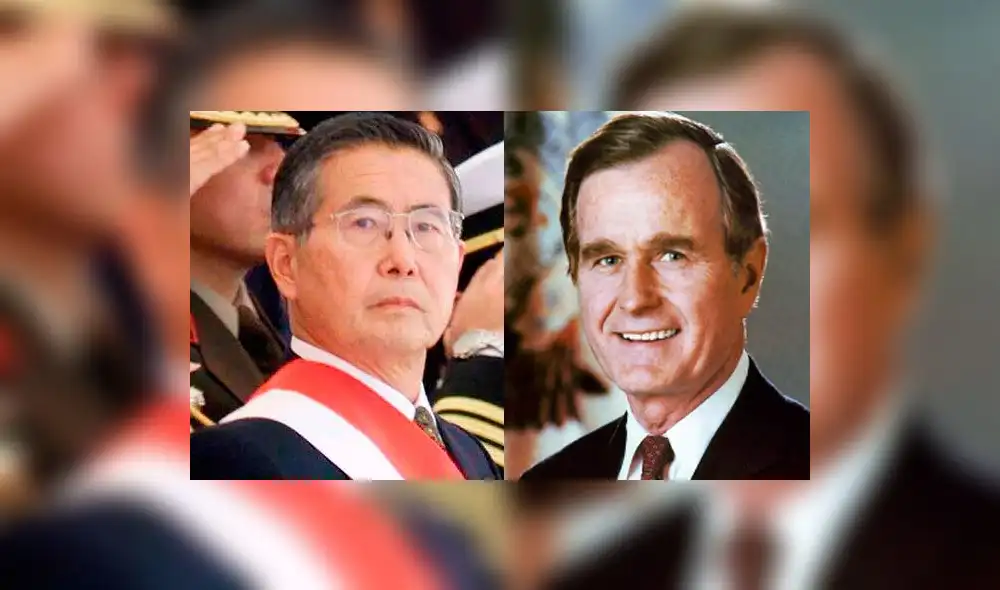 Difunden conversación entre George H. W. Bush y Alberto Fujimori luego del autogolpe Difunden conversación entre George H. W. Bush y Alberto Fujimori luego del autogolpe