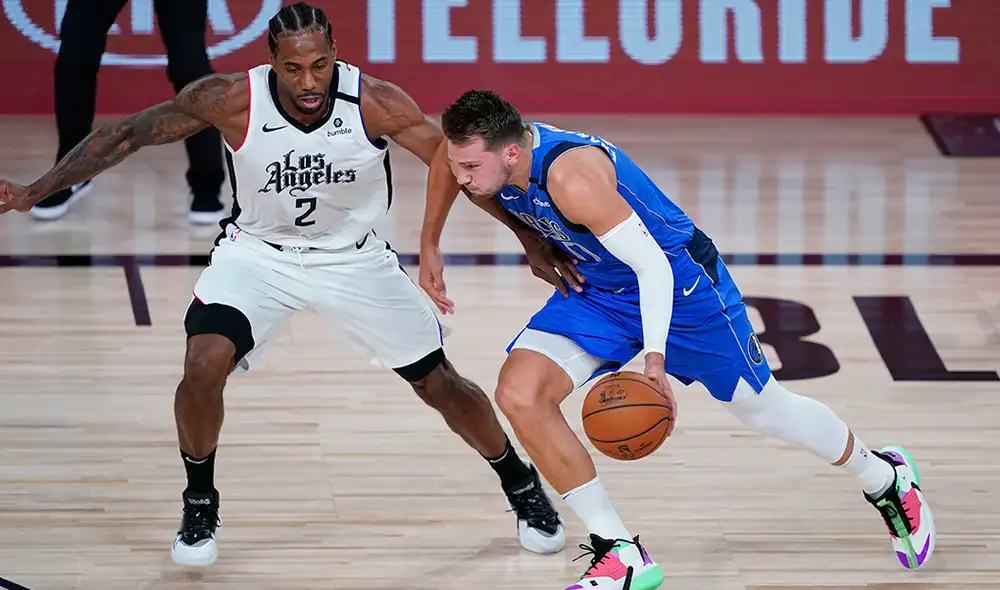 Clippers vs. Dallas EN VIVO por el Game 5 de los NBA Playoffs 2020. Créditos: AFP