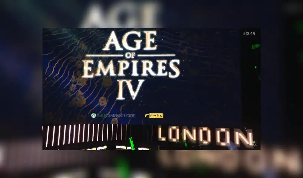 Age of Empires IV convence a pocos. Tráiler del X019 confirmó detalles del esperado videojuego.