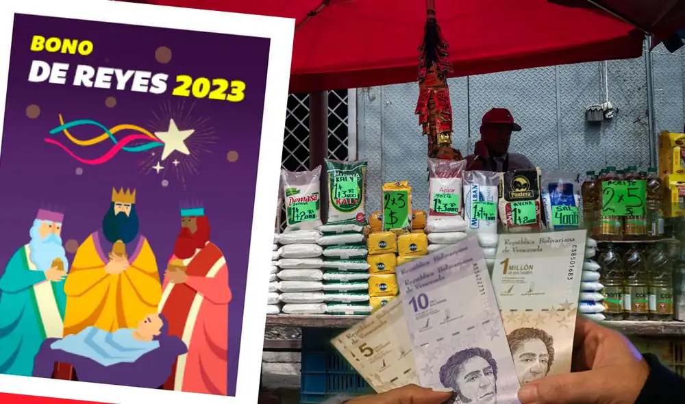 El Bono de Reyes se entrega en los primeros días de enero de cada año. Foto: composición LR / Patria / AFP El Bono de Reyes se entrega en los primeros días de enero de cada año. Foto: composición LR / Patria / AFP
