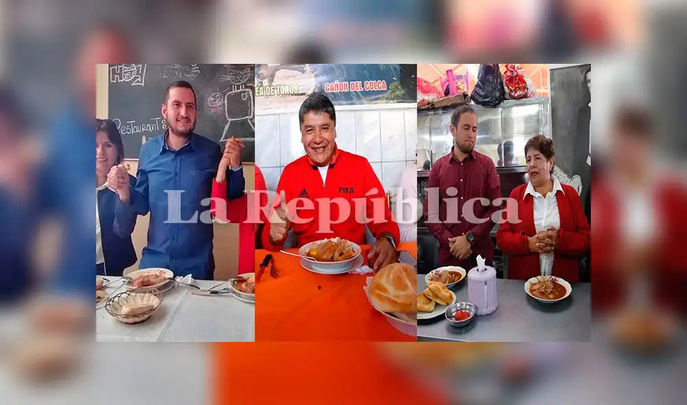 Fernando Cornejo, Álvaro Moscoso y Rosario Paredes degustaron de desayuno previo a la jornada electoral. Fernando Cornejo, Álvaro Moscoso y Rosario Paredes degustaron de desayuno previo a la jornada electoral.