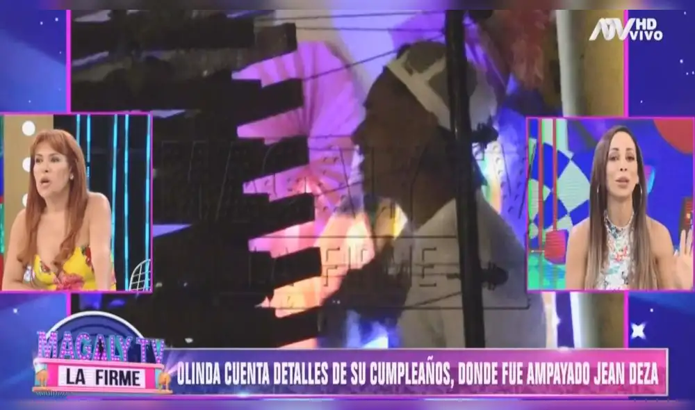 Magaly Medina y Olinda Castañeda