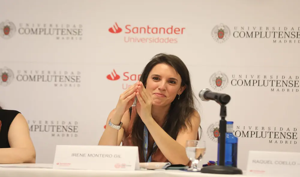 "Nuestros cuerpos son nuestros, nosotras decidimos", afirmó la ministra Irene Montero. Foto: Europa Press/referencial