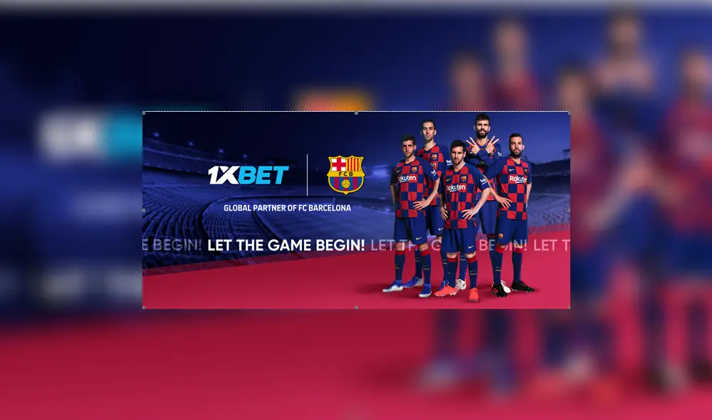 FC Barcelona incluye a 1xbet como su nuevo socio
