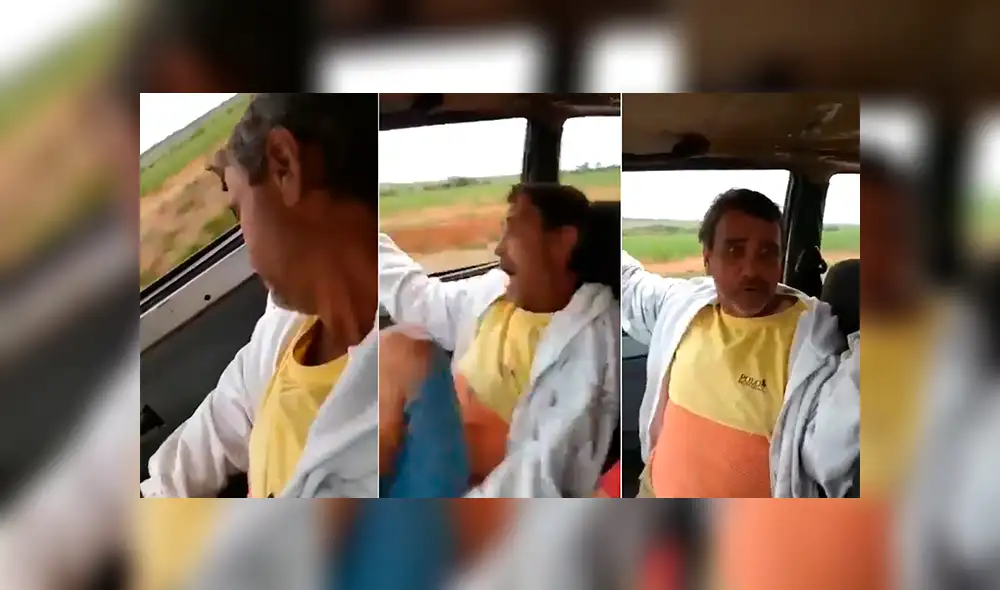 Facebook: Su amigo se quedó dormido y decidió jugarle una pesada broma mientras conducía
