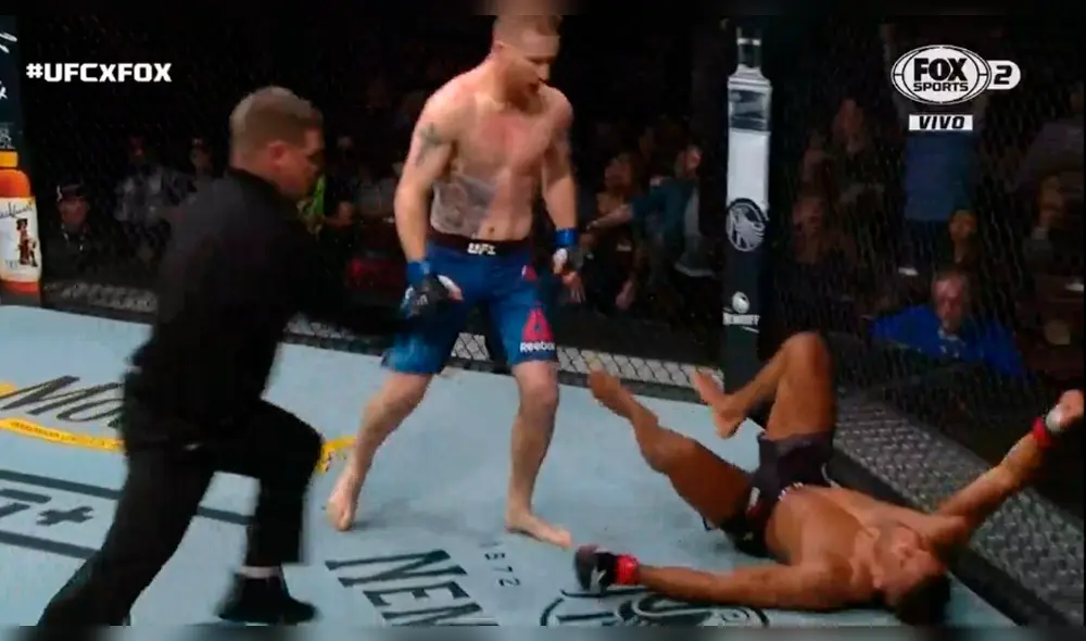 UFC Philadelphia: Justin Gaethje destruyó a Edson Barboza con un tremendo K.O [VIDEO]