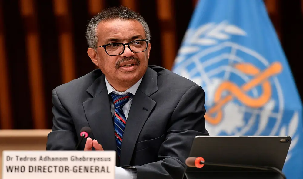 El doctor Tedros resaltó que la OMS "cree en la ciencia y en la evidencia", especialmente durante la pandemia de coronavirus. Foto: AFP El doctor Tedros resaltó que la OMS "cree en la ciencia y en la evidencia", especialmente durante la pandemia de coronavirus. Foto: AFP