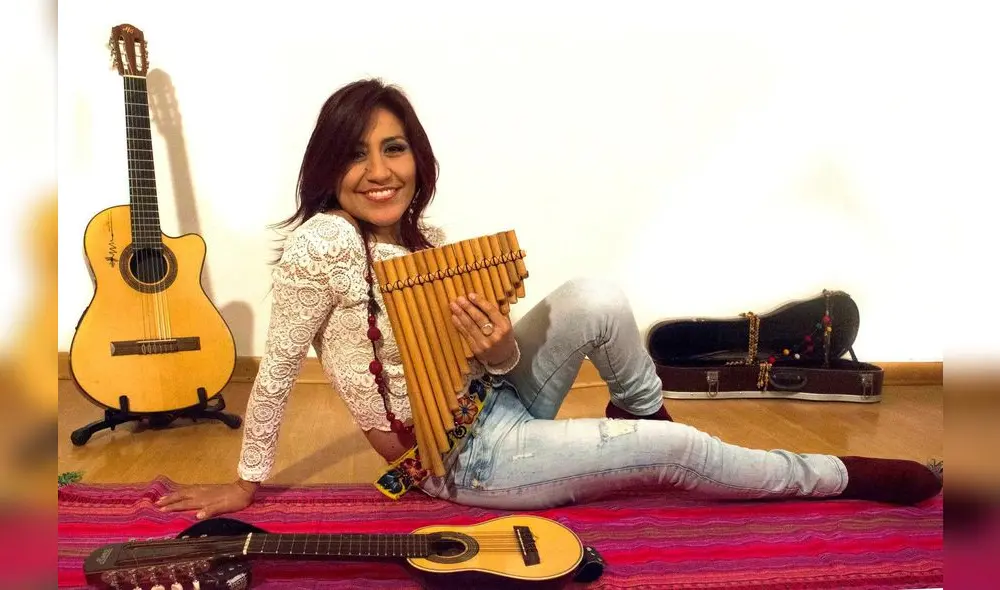 Ruth Huamaní, directora de la agrupación Marú. Ruth Huamaní, directora de la agrupación Marú.