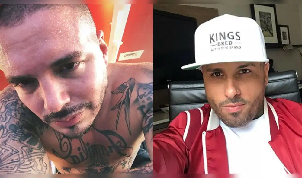 ¿J Balvin le dio un beso a Nicky Jam? Fans han quedado sorprendidos [FOTO] 