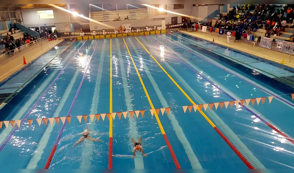 Resaltan buen estado de Piscina Olímpica para evento internacional en Trujillo