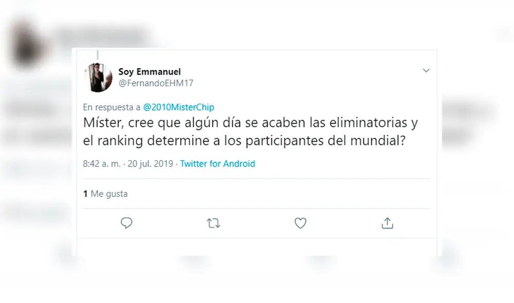 Misterchip hizo un gran anuncio sobre los posibles cambios en las próximas Eliminatorias para el Mundial.