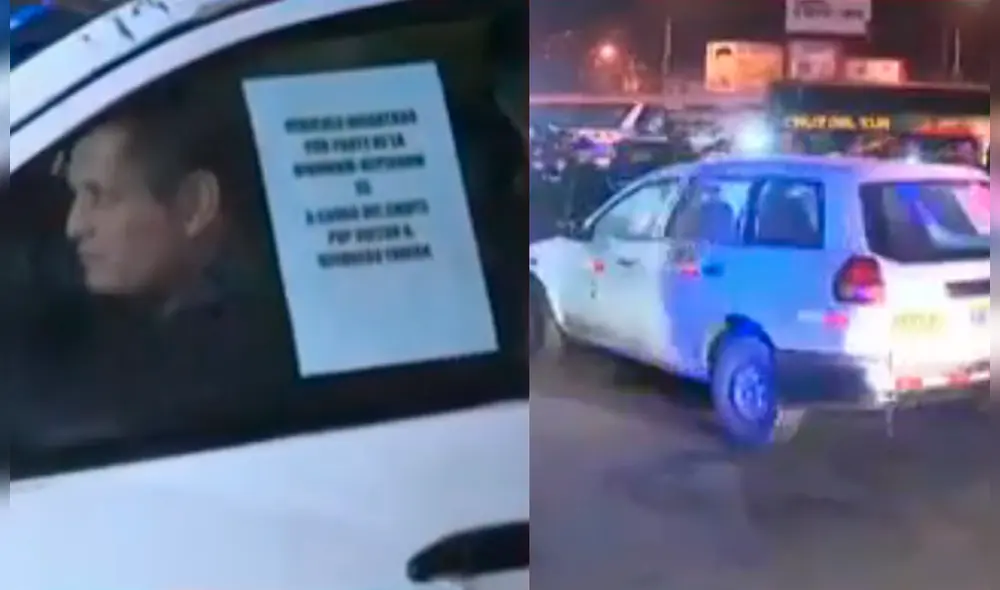 El conductor señaló que sus servicios fueron solicitados por una ciudadana venezolana en un grifo. El conductor señaló que sus servicios fueron solicitados por una ciudadana venezolana en un grifo.