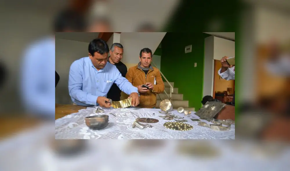 Cajamarca: Encuentran piezas de oro y plata en la ciudad de Cutervo