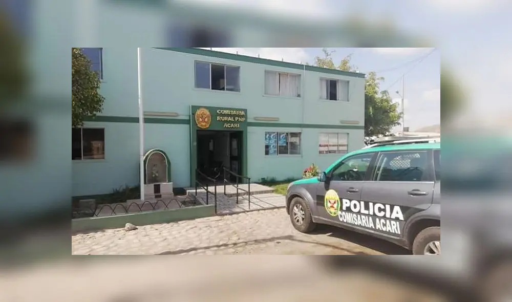 Ocho agentes de la comisaría de Acari están contagiados con COVID-19.
