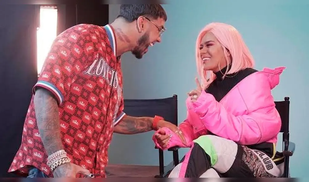 Anuel AA le pide a Karol G que se casen de una vez. Instagram