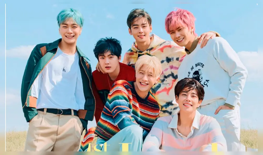 ASTRO pinta una imagen refrescante de la juventud en la portada de '1st Look'