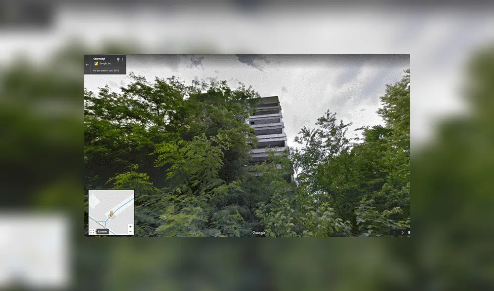 Google Maps: Capta extraño edificio en Chernobyl y aterrador secreto queda al descubierto [FOTOS]