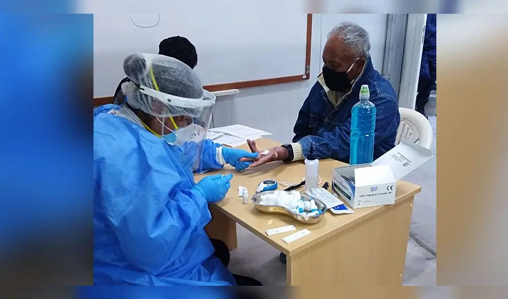 Inpe aplicó pruebas rápidas a los internos del penal de Camaná en Arequipa Inpe aplicó pruebas rápidas a los internos del penal de Camaná en Arequipa