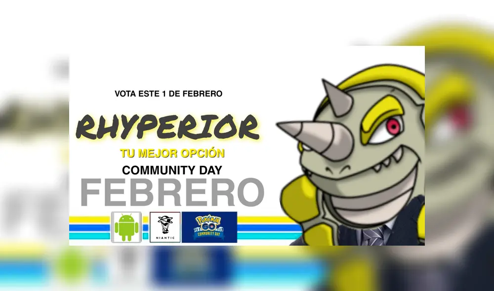 Rhyperior aprendería su movimiento insignia si se realiza el Community Day de Rhyhon en Pokémon GO.