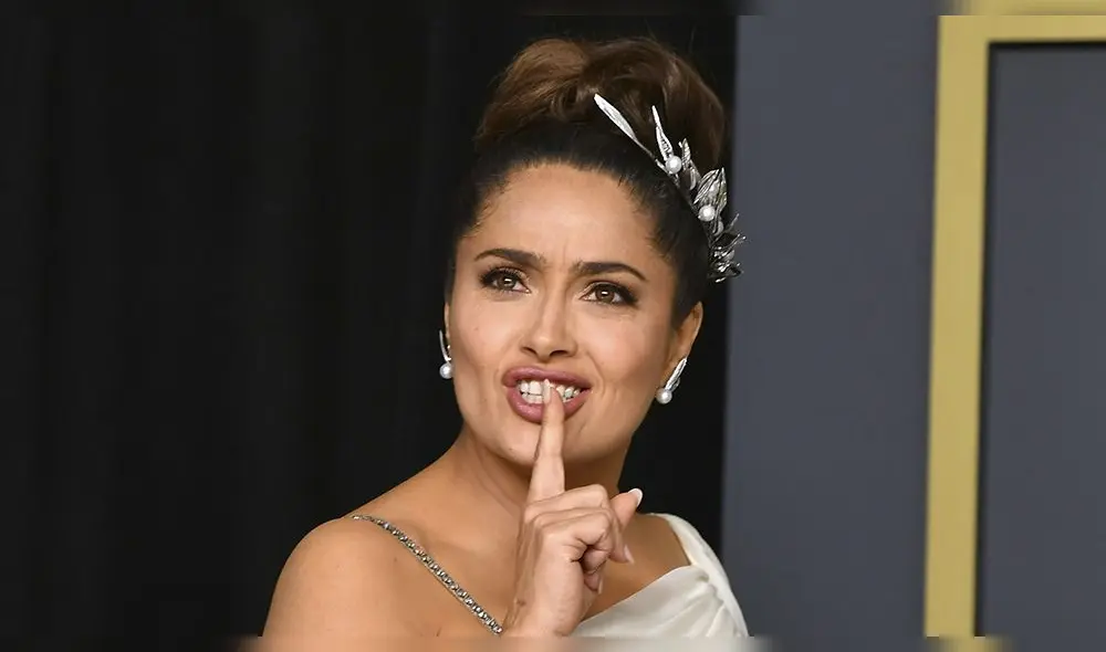 "No uso bótox, pero gracias por el consejo", expresó Salma Hayek. (Foto: AFP)