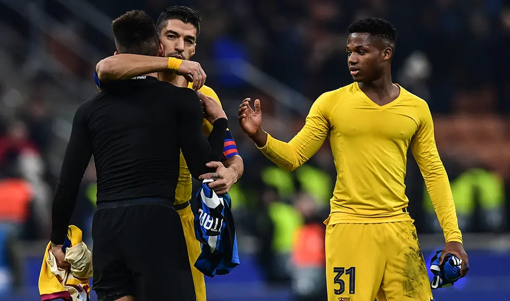Ansu Fati le dio la victoria al FC Barcelona y dejó fuera de la Champions League al Inter de Mián. | Foto: AFP Ansu Fati le dio la victoria al FC Barcelona y dejó fuera de la Champions League al Inter de Mián. | Foto: AFP