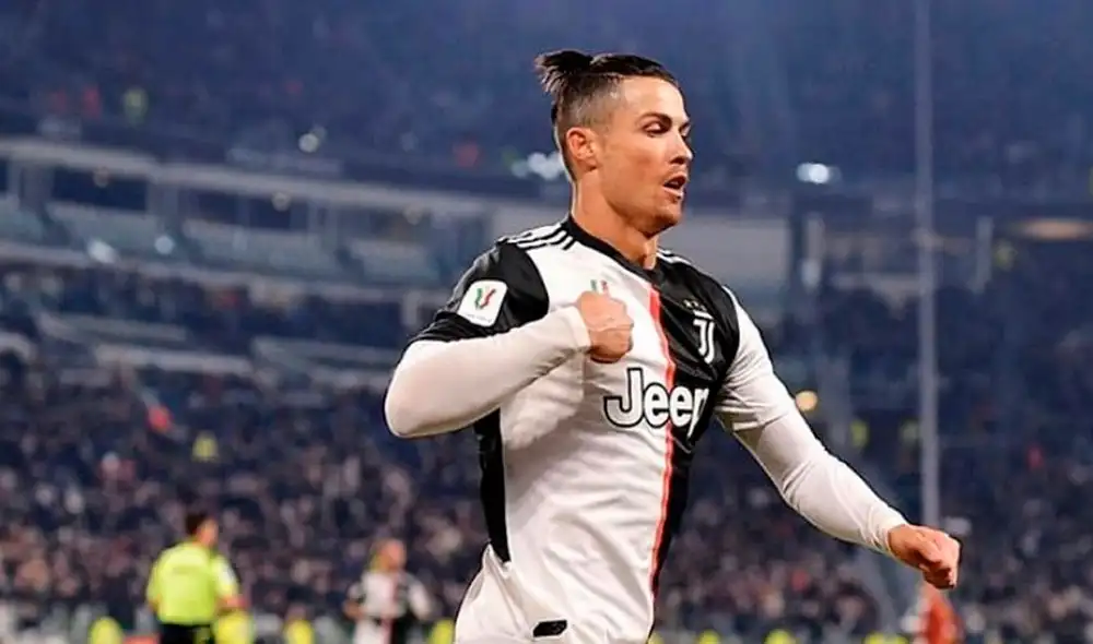 Cristiano Ronaldo marcó el empate a los 90' por la Copa Italia. Foto: Captura Cristiano Ronaldo marcó el empate a los 90' por la Copa Italia. Foto: Captura