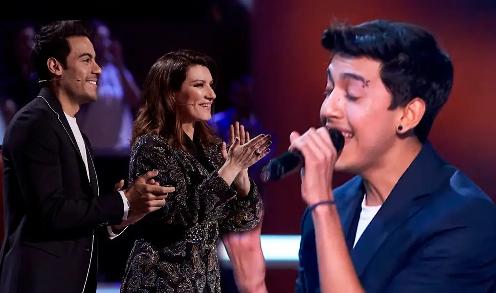 Laura Pausini fue quien dio el veredicto final de la competencia. Foto: Twitter / captura YouTube