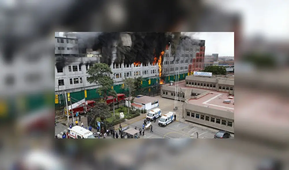 Incendio en Las Malvinas: SIS anuncia medidas ante cierre de policlínico Castilla