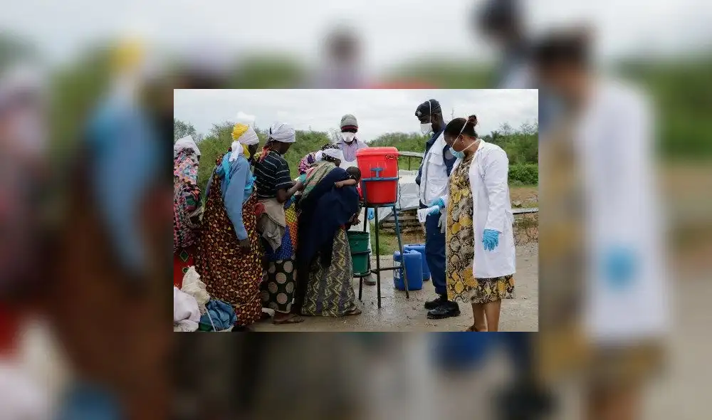 Se trata de un minero de nacionalidad congoleña que reside en el pueblo de Mbandi. Foto: AFP. Se trata de un minero de nacionalidad congoleña que reside en el pueblo de Mbandi. Foto: AFP.