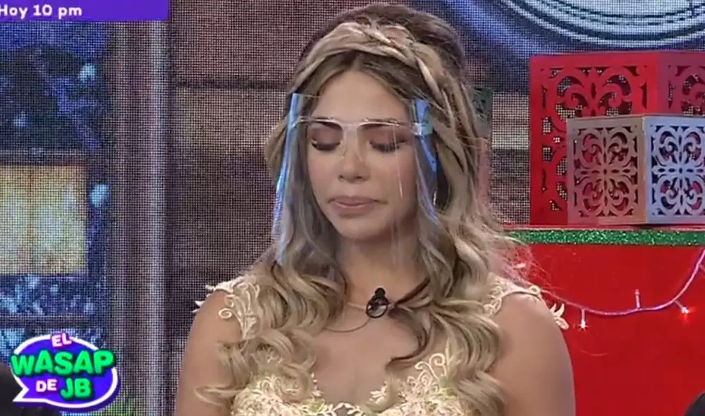 Gabriela Serpa se conmueve al hablar de los momentos difíciles que afrontó durante la pandemia del coronavirus. Foto: captura Latina Gabriela Serpa se conmueve al hablar de los momentos difíciles que afrontó durante la pandemia del coronavirus. Foto: captura Latina