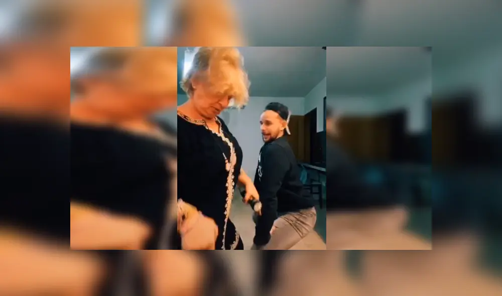 Desliza a la izquierda para ver más de esta divertida coreografía que realizaron esta mamá junto a su hijo. (Foto: captura)