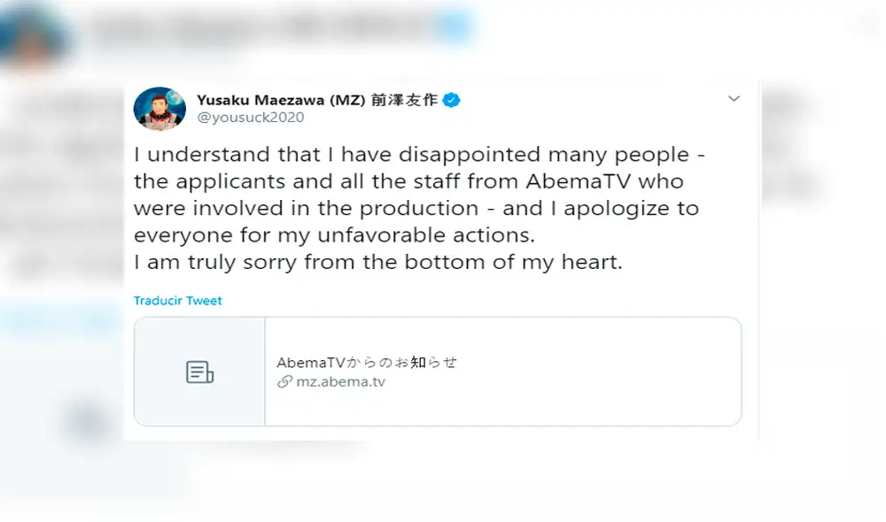 Multimillonario que buscaba novia para que lo acompañe a la Luna da marcha atrás Multimillonario que buscaba novia para que lo acompañe a la Luna da marcha atrás