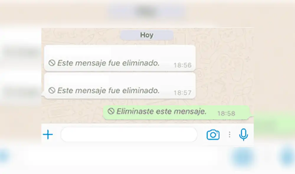 WhatsApp: increíble truco permite recuperar el contenido de los mensajes borrados [FOTOS]