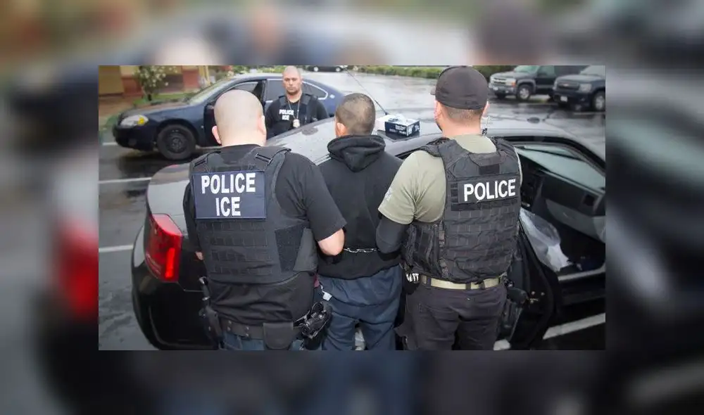 Agentes del ICE. Foto referencial.
