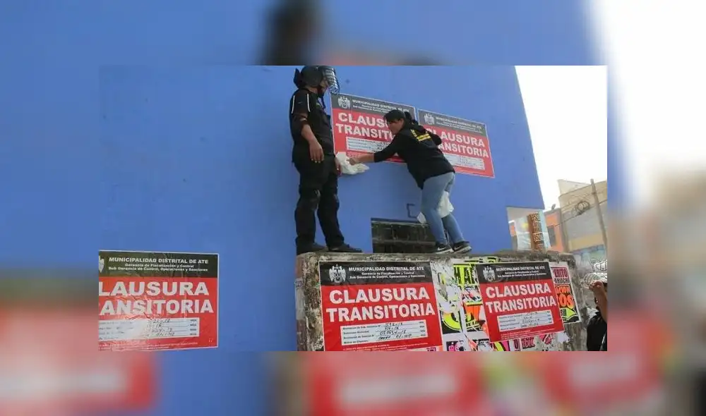 Ate: clausuran panadería donde se ejercía la prostitución clandestina [FOTOS]