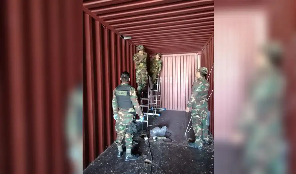 Piura: Incautan cargamento de cocaína que iba a ser enviado a Bélgica